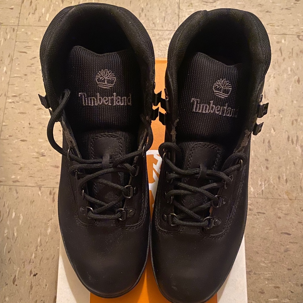 Timberland Euro Hiker Boot Black Sz 11 Used - Like New